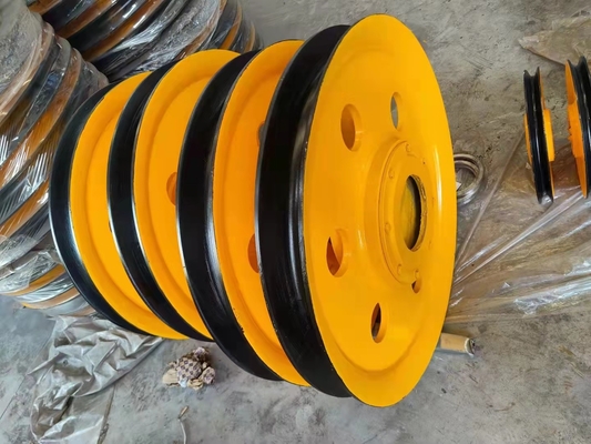 Gran parte laminada en caliente que trabaja a máquina el transporte de NSK de las poleas de la cuerda de alambre de acero