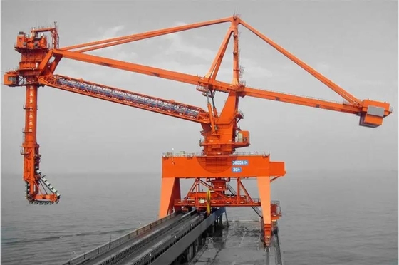 Descargador de barcos de tornillo de 1200 t/h aplicado al puerto marítimo