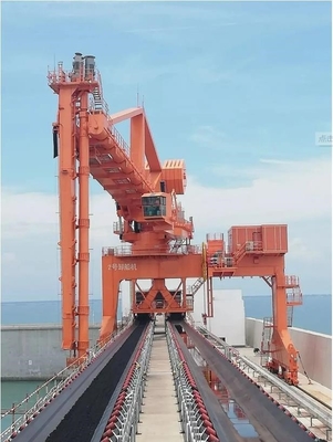 Descargador de barcos de tornillo de 1200 t/h aplicado al puerto marítimo