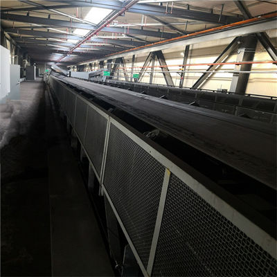 Sistema de acero de la banda transportadora de carbono para el almacenamiento del transporte del grano del carbón del mineral