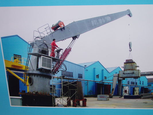 Los ABS certifican el auge tieso Marine Crane For General Cargo Handling de los 5t15m