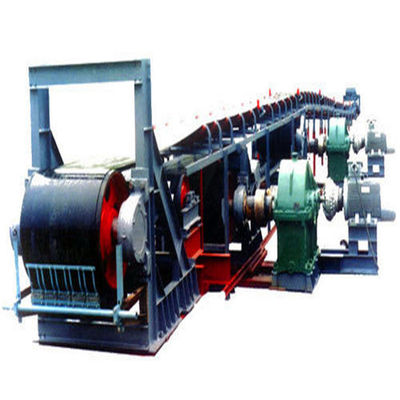 Banda transportadora completamente extensible conducida eléctrica para el movimiento de materiales a granel