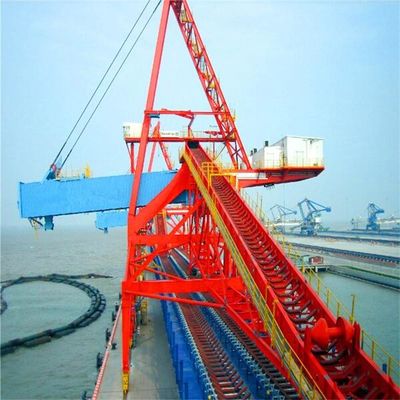 Tipo cargador de la correa de Tph de la capacidad 600 de la nave para los materiales a granel que cargan para enviar