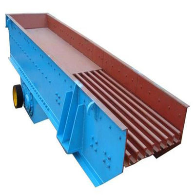 Alimentador vibrante resistente de las condiciones duras para el movimiento de materiales a granel