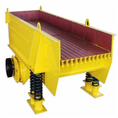 Alimentador resistente vibrante modificado para requisitos particulares para la transportación del mineral de las minas a cielo abierto