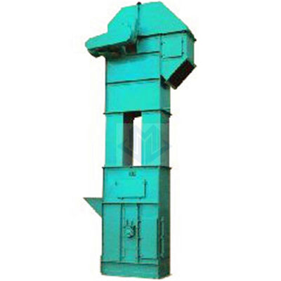 Elevador de cubo de cadena resistente del filamento doble para la transportación vertical de los materiales a granel