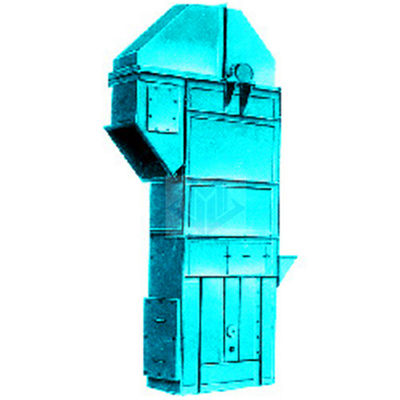 Elevador de cubo de cadena resistente del filamento doble para la transportación vertical de los materiales a granel