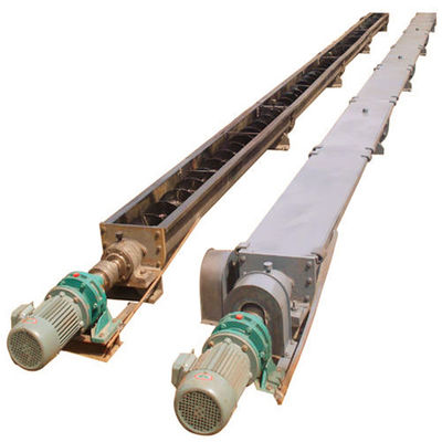 Tipo eléctrico horizontal del transportador de tornillo del canal inclinado
