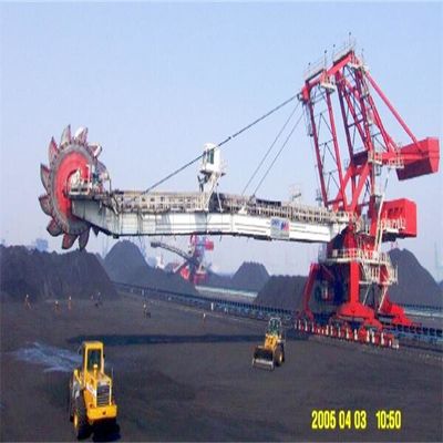 Apilador circular del corral y central térmica de carbón del recuperador