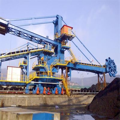 sistema del apilador y del recuperador de la capacidad 1000tph para la central eléctrica