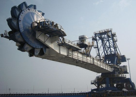 sistema del apilador y del recuperador de la capacidad 1000tph para la central eléctrica