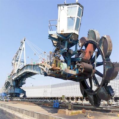 Capacidad de 5000 Tph que apila y que reclama el equipo para el movimiento de materiales a granel