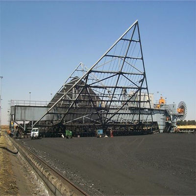 Tipo raspador del puente que reclama el sistema para el corral longitudinal