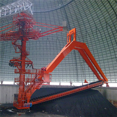 Sistema del apilador y del recuperador para el corral del carbón 2200 t/h