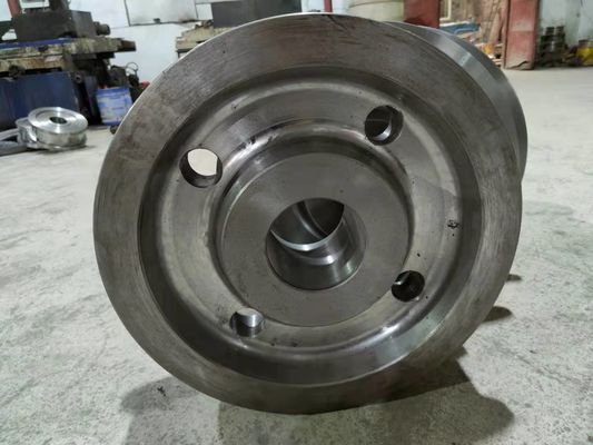Ruedas forjadas grandes para el tren Crane Shore Bridge Traveling Mechanism