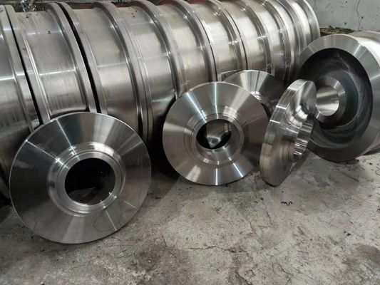 Ruedas forjadas grandes para el tren Crane Shore Bridge Traveling Mechanism