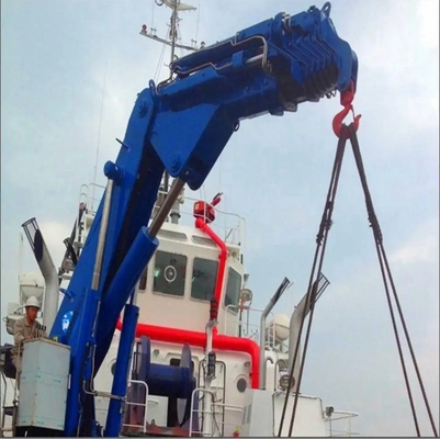 Nudillo hidráulico eléctrico Jib Marine Crane y grúa costera