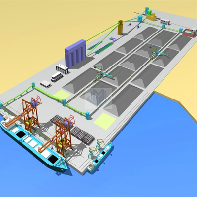 Contrato portuario material a granel del EPC para el proyecto de la acción del terminal del carbón