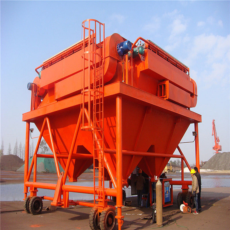 Tolva montada neumático automotor de Eco para el movimiento de materiales a granel terminal del puerto