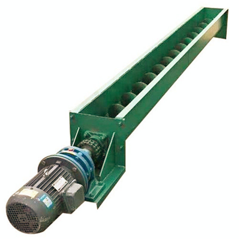 Tipo eléctrico horizontal del transportador de tornillo del canal inclinado