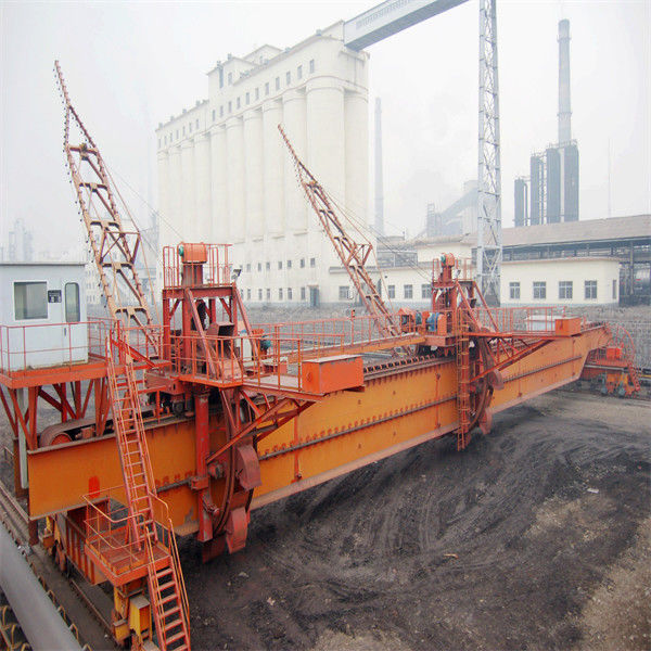 Tipo longitudinal recuperador del puente del corral de la rueda del cubo para la central térmica de carbón
