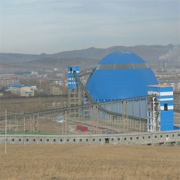 Tipo del puente que apila y que reclama el sistema para el carbón que maneja el corral circular